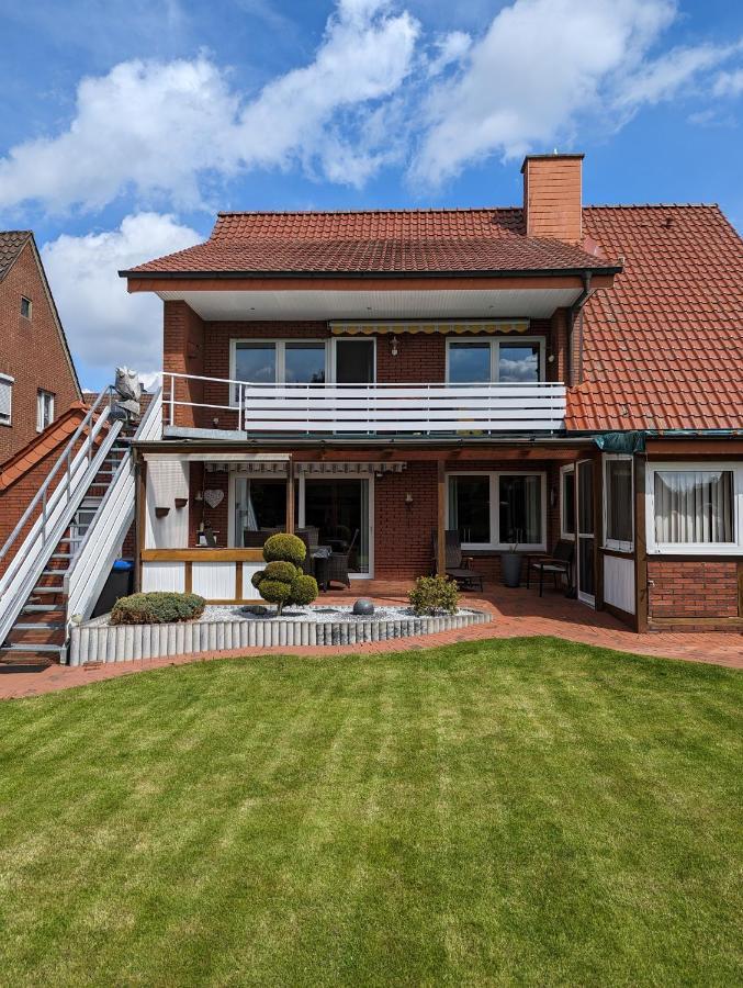Ferienwohnung Leni Erstes Og Inkl Balkon Gartenblick Kostenfreier Parkplatz Stadtnah Aber Ruhig Gelegen Meppen Exterior photo